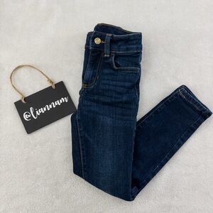 JUMPING BEANS Girls Dark Wash Slim Skinny Jeans